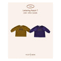 PALETTE BEIGE レタリングピーチTシャツ