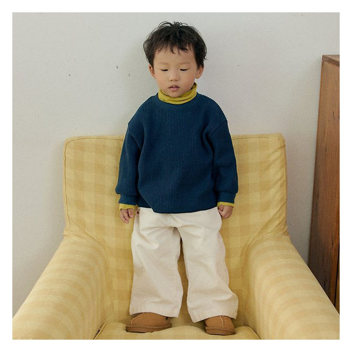 PALETTE BEIGE ベーシックコーデュロイパンツ