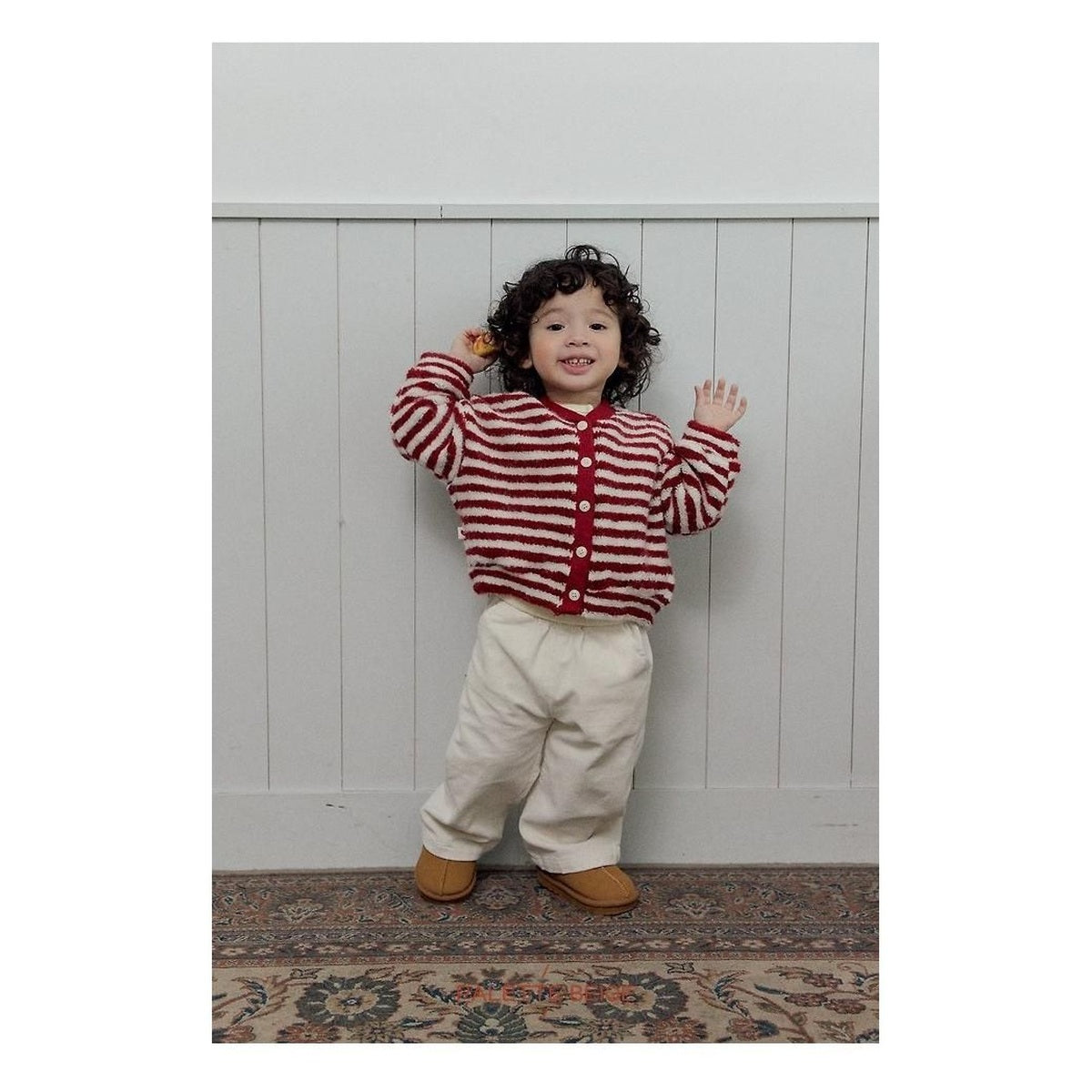 PALETTE BEIGE ベーシックコーデュロイパンツ