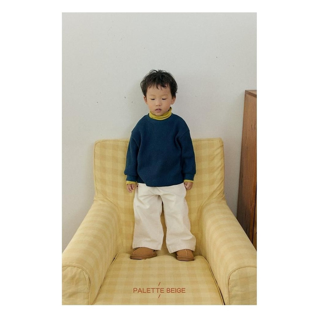 PALETTE BEIGE ベーシックコーデュロイパンツ