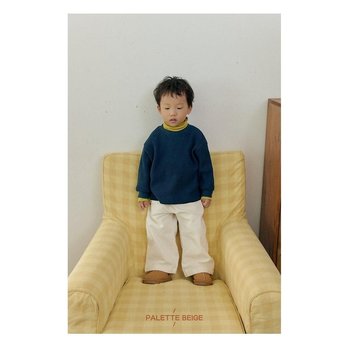 PALETTE BEIGE ベーシックコーデュロイパンツ