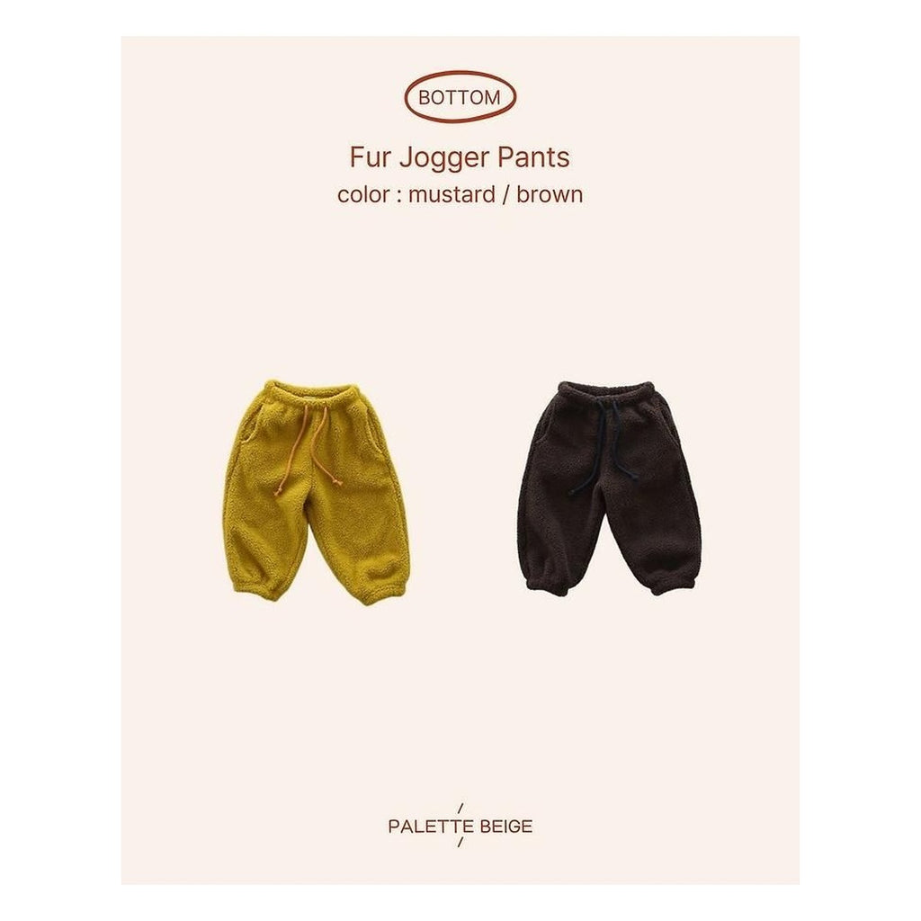 PALETTE BEIGE ファージョガーパンツ
