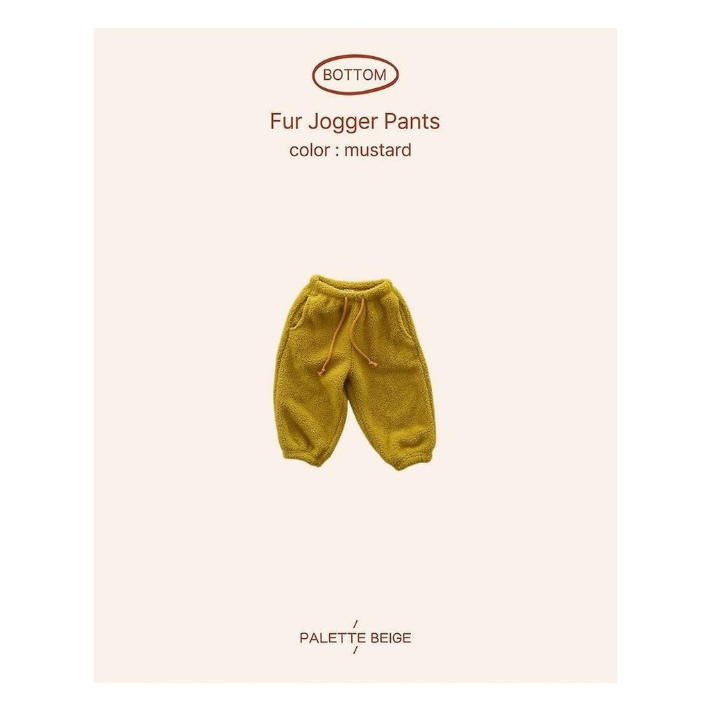 PALETTE BEIGE ファージョガーパンツ