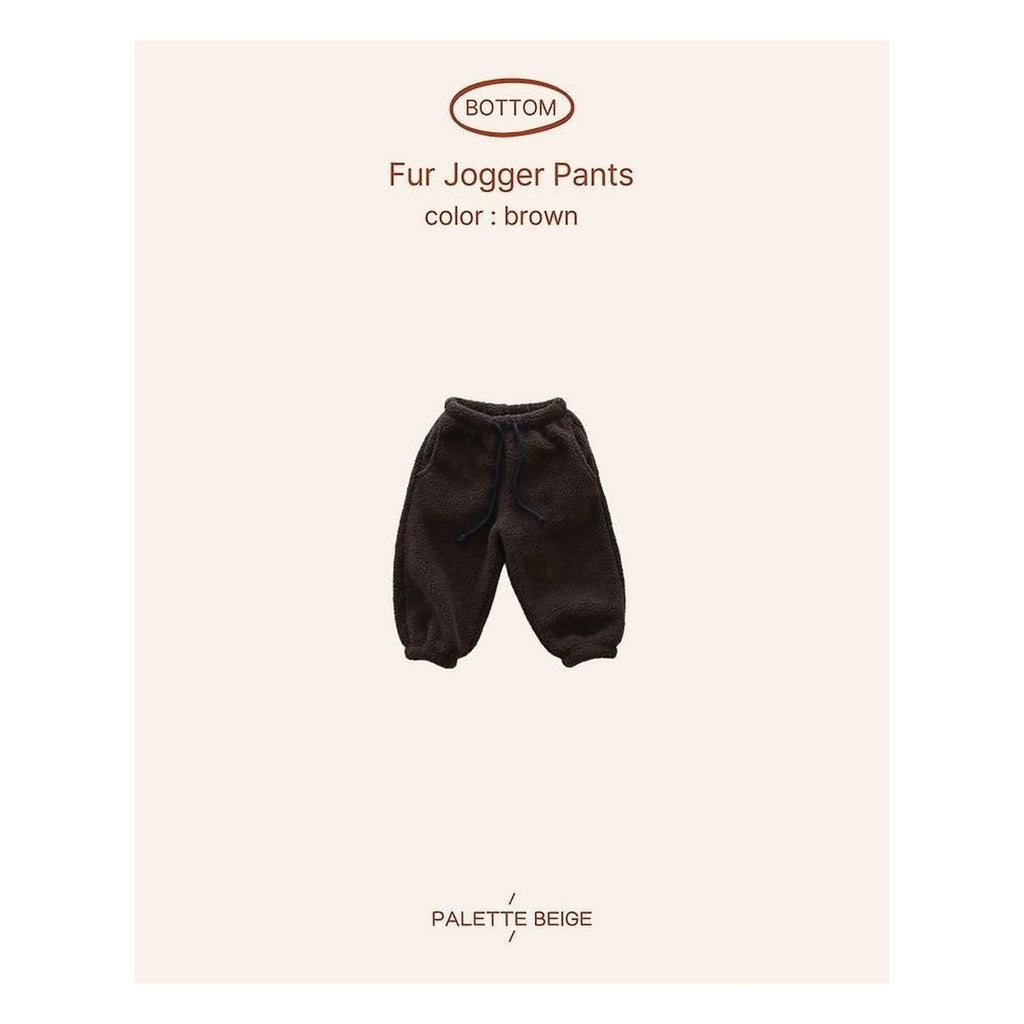 PALETTE BEIGE ファージョガーパンツ