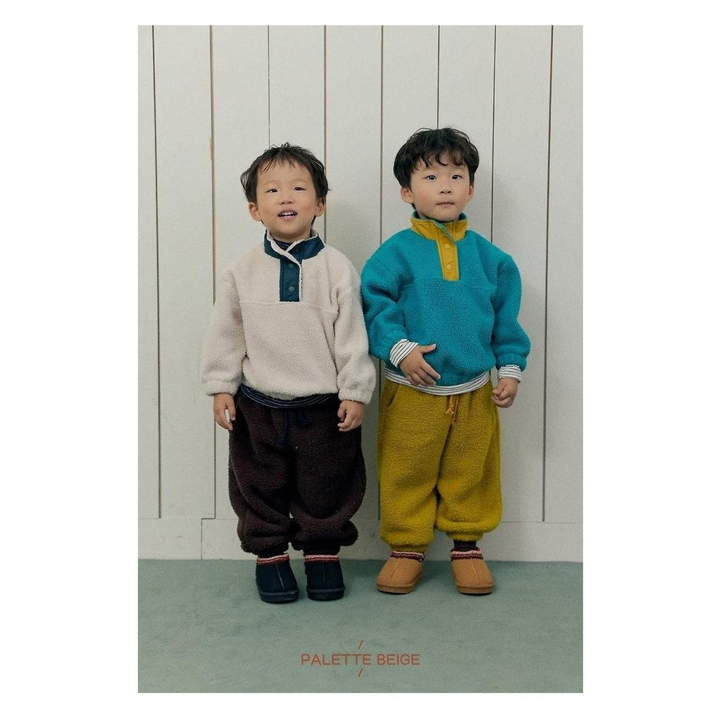 PALETTE BEIGE ファージョガーパンツ