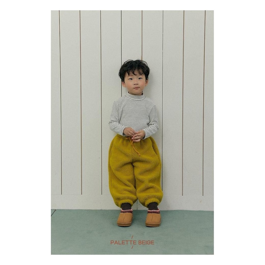 PALETTE BEIGE ファージョガーパンツ