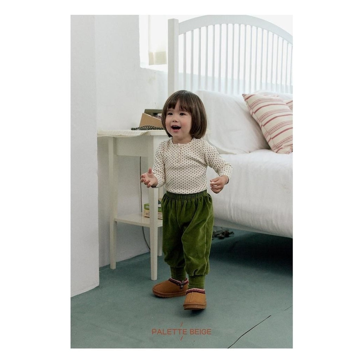 PALETTE BEIGE アラジンパンツ
