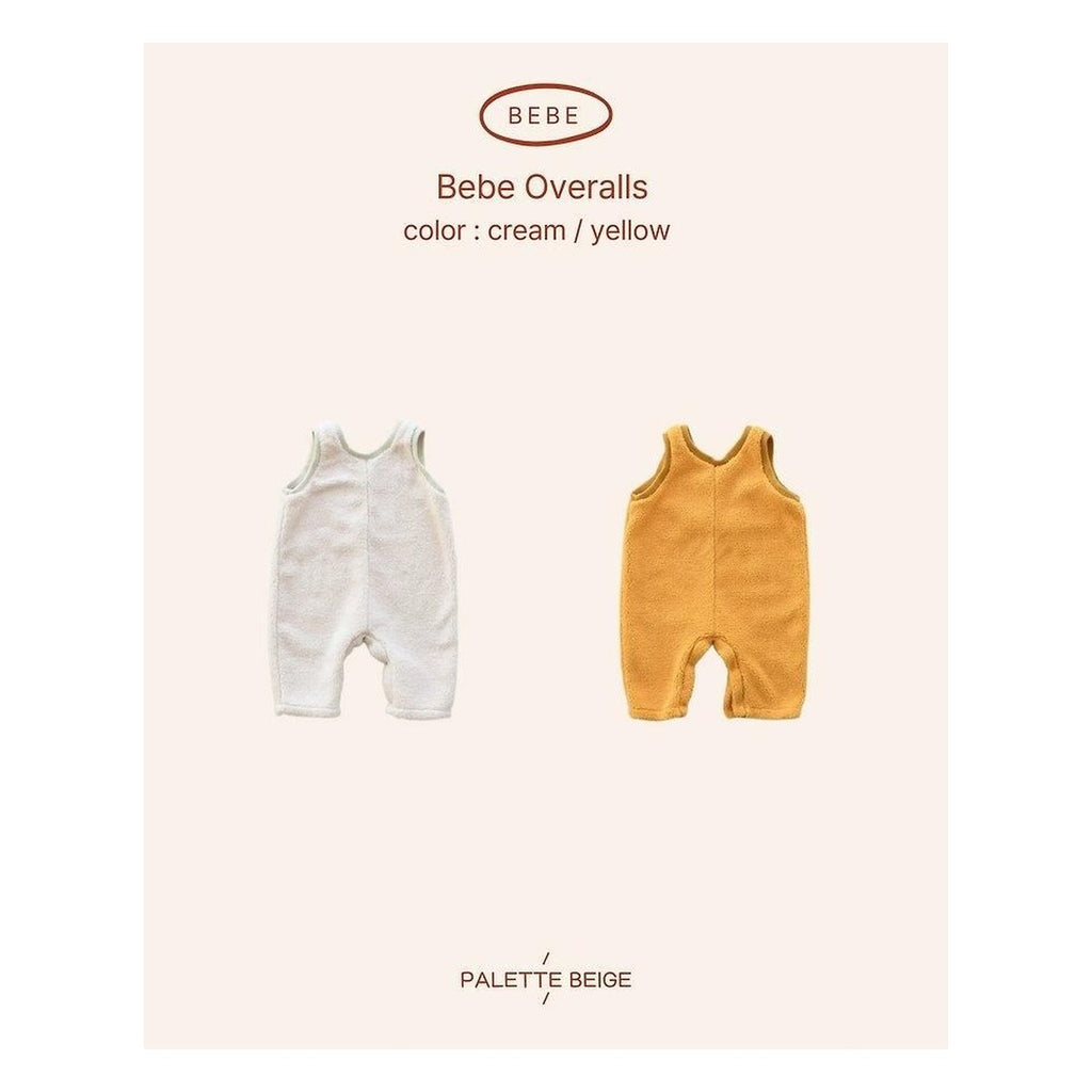 PALETTE BEIGE ベビーオーバーオール