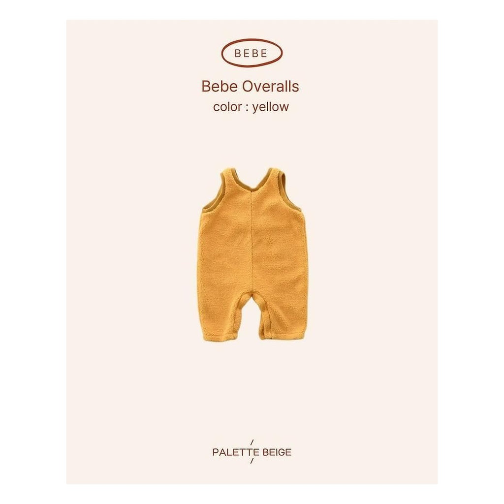 PALETTE BEIGE ベビーオーバーオール