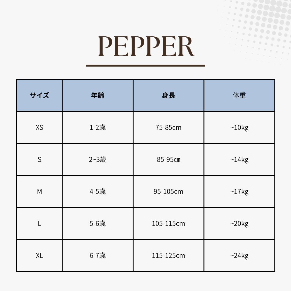 PEPPER テリージョガーパンツ