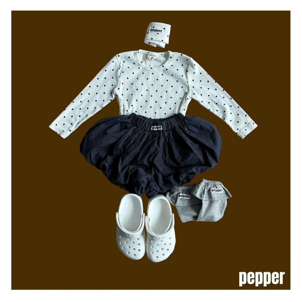 PEPPER ドット柄ヘアバンド FREE