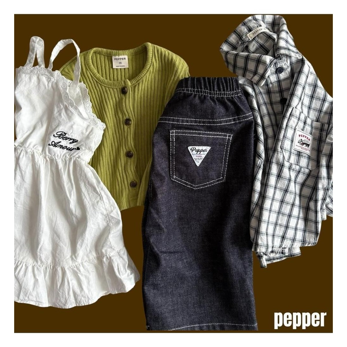 PEPPER ビートルズカーディガン