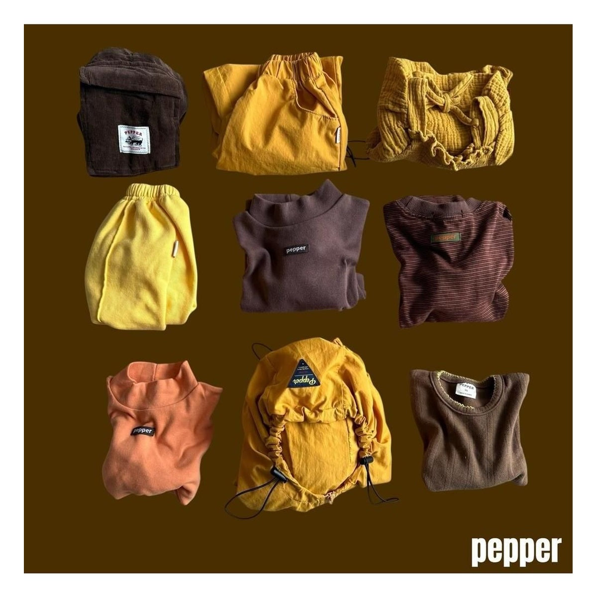 PEPPER ピンコートアイレットTシャツ