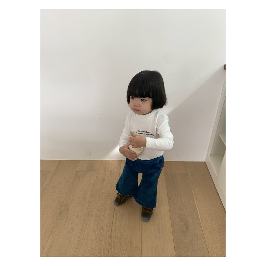 PEPPER キャメルベルベットパンツ