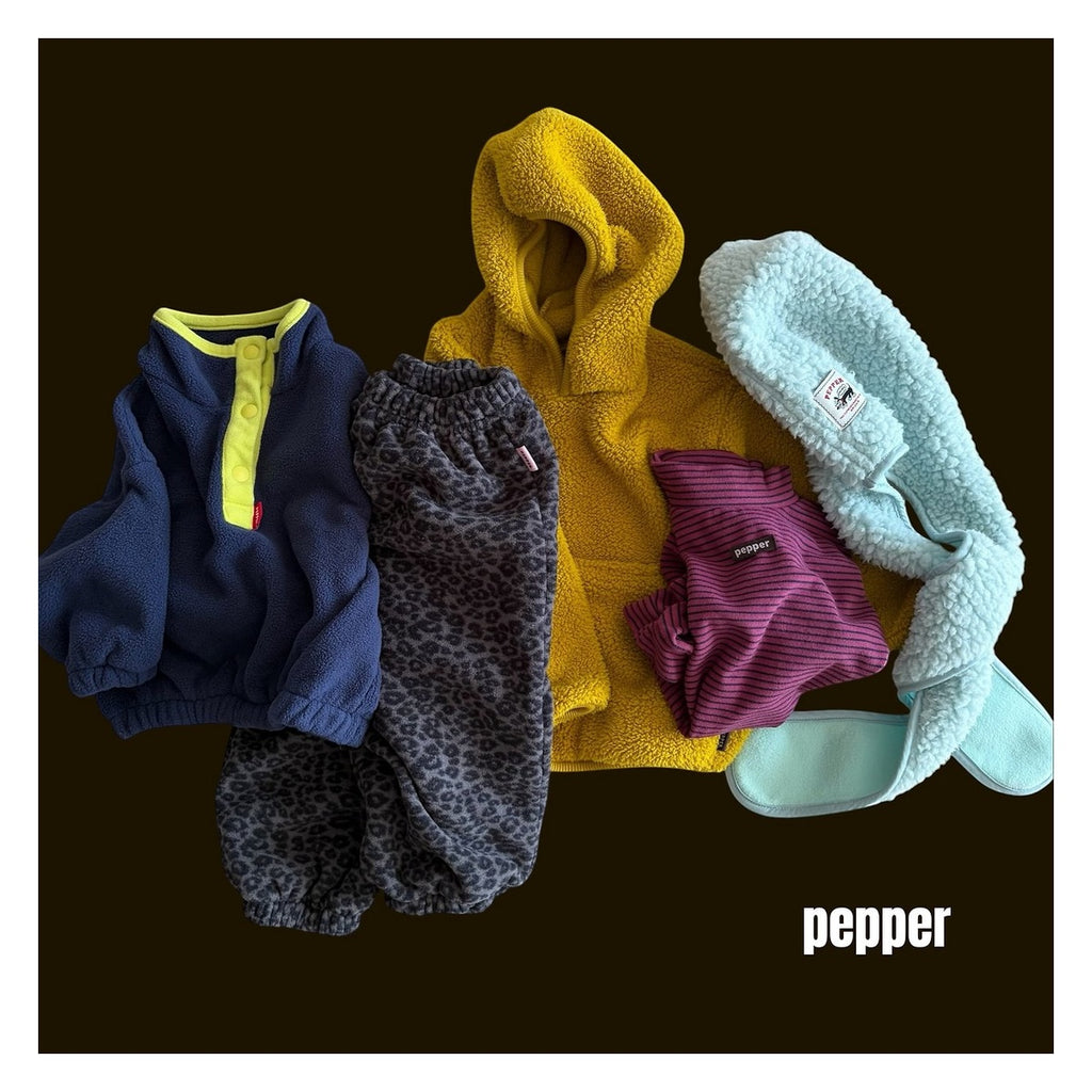 PEPPER ヒョウ柄ジョガーパンツ