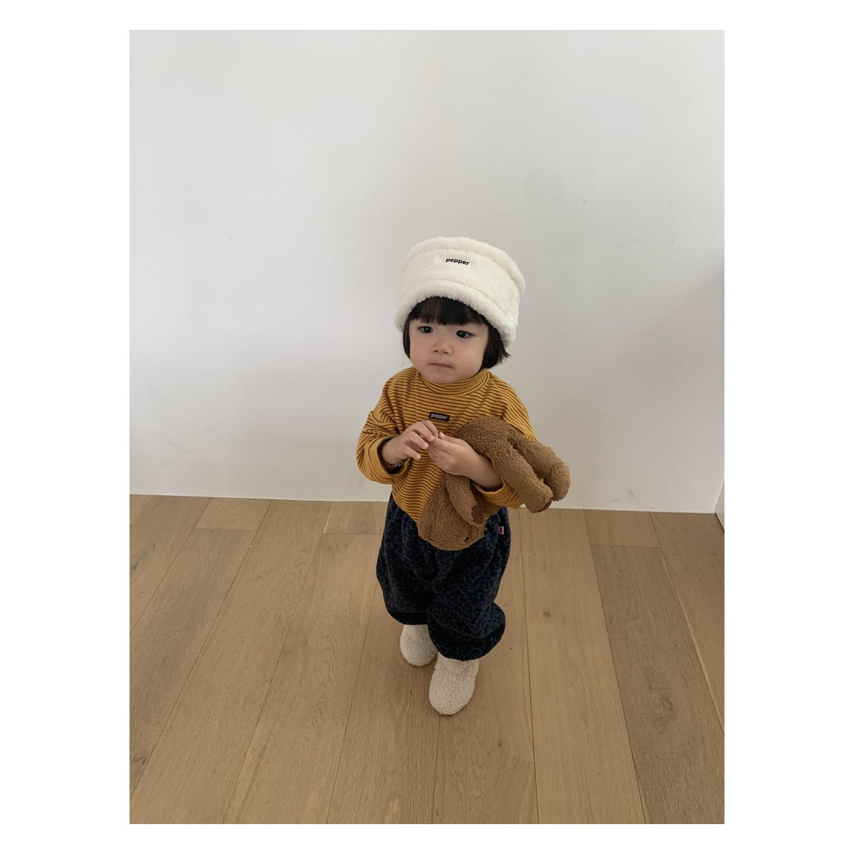PEPPER ヒョウ柄ジョガーパンツ