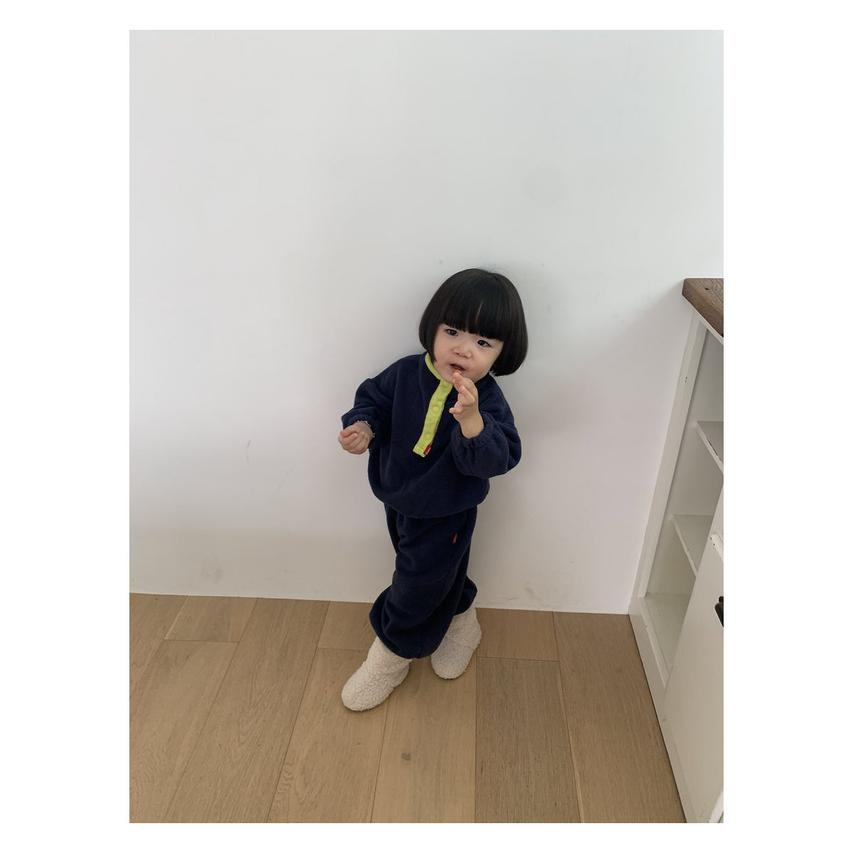 PEPPER キャンディフリースジョガーパンツ