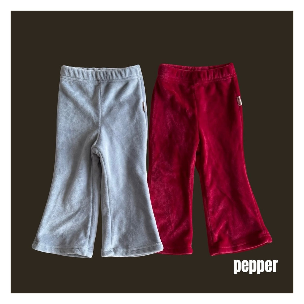 PEPPER ミンクブーツカットパンツ
