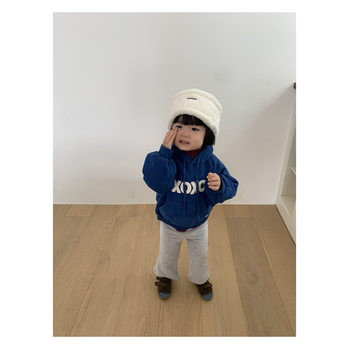 PEPPER ミンクブーツカットパンツ