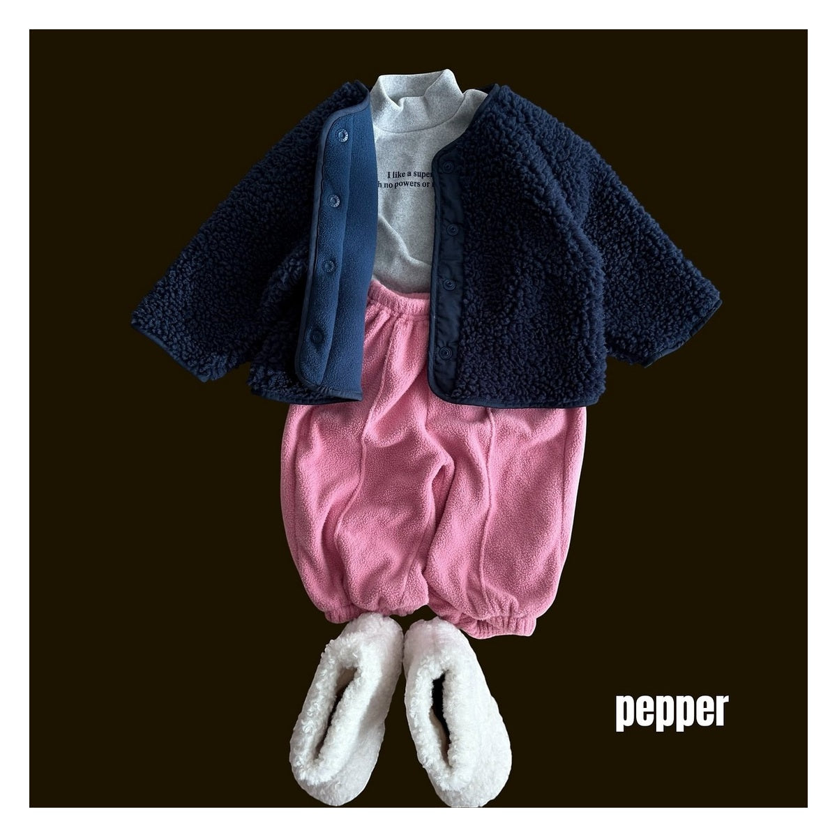 PEPPER ピンタックジョガーパンツ