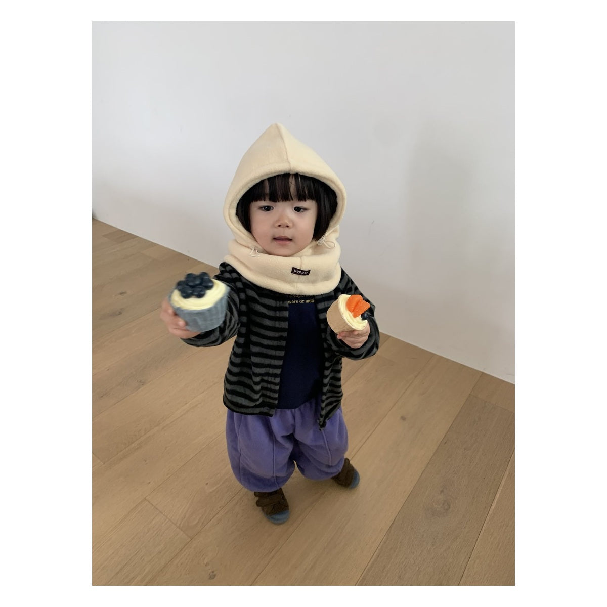 PEPPER ピンタックジョガーパンツ