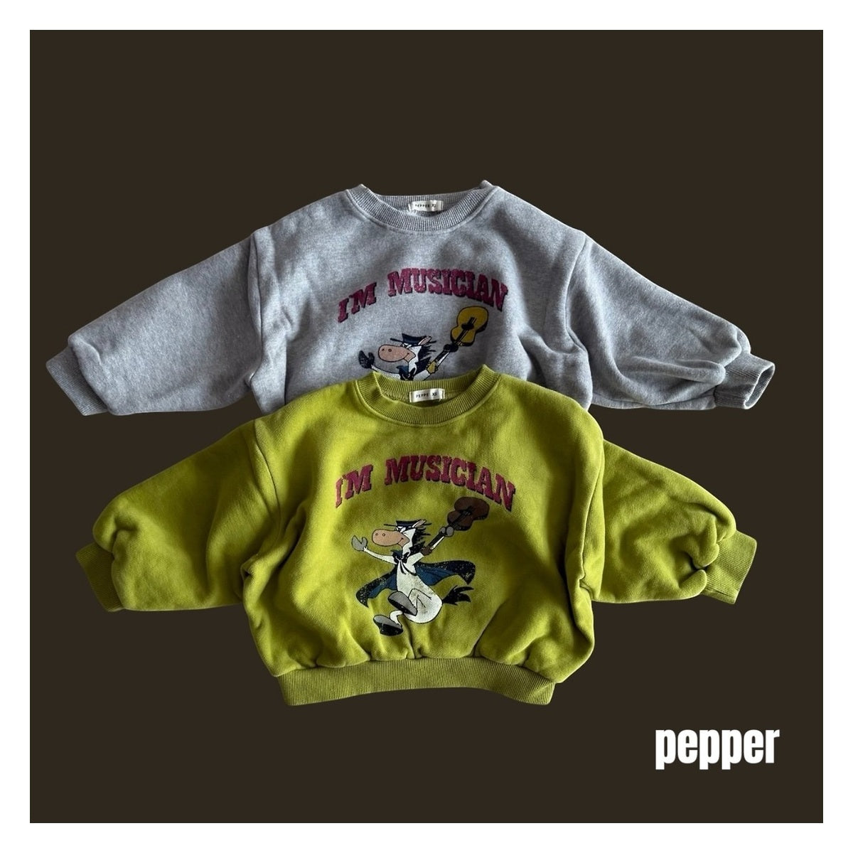 PEPPER ミュージシャンスウェット