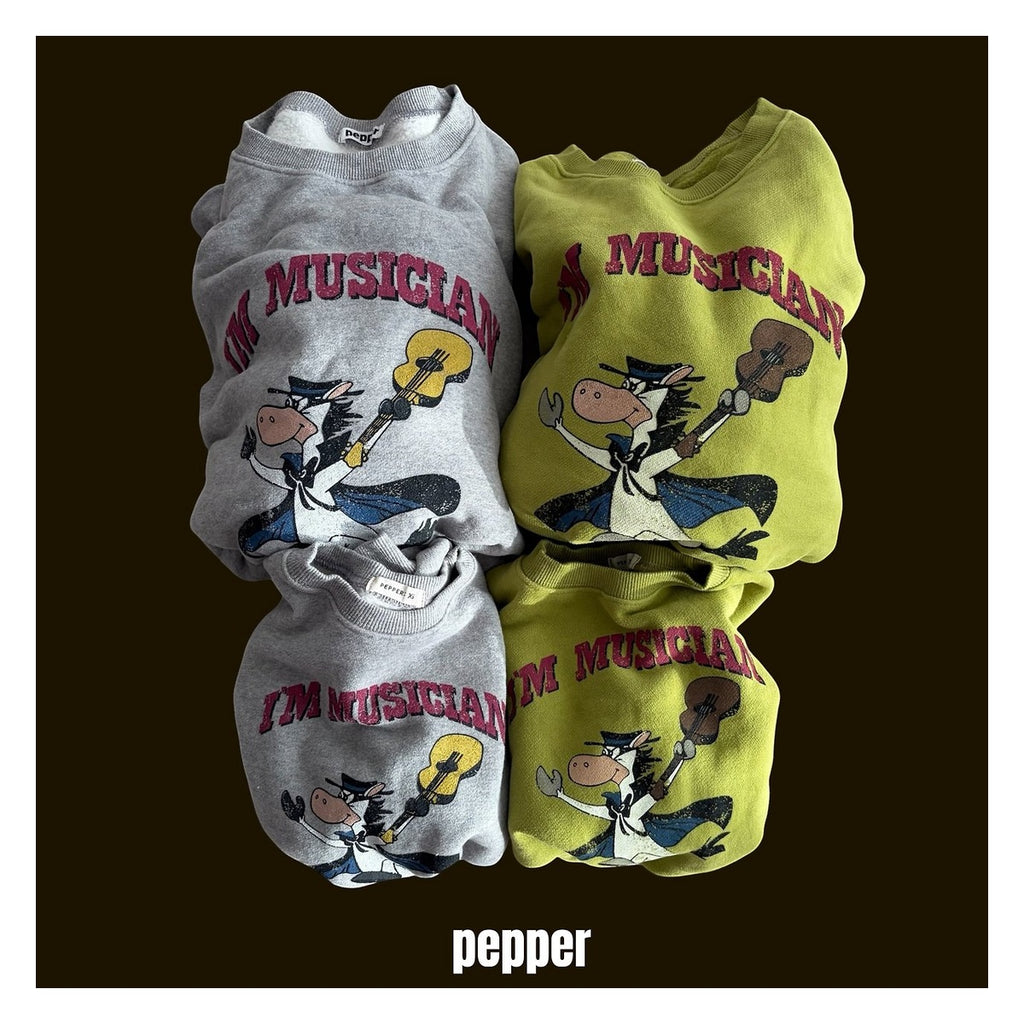 PEPPER ミュージシャンスウェット