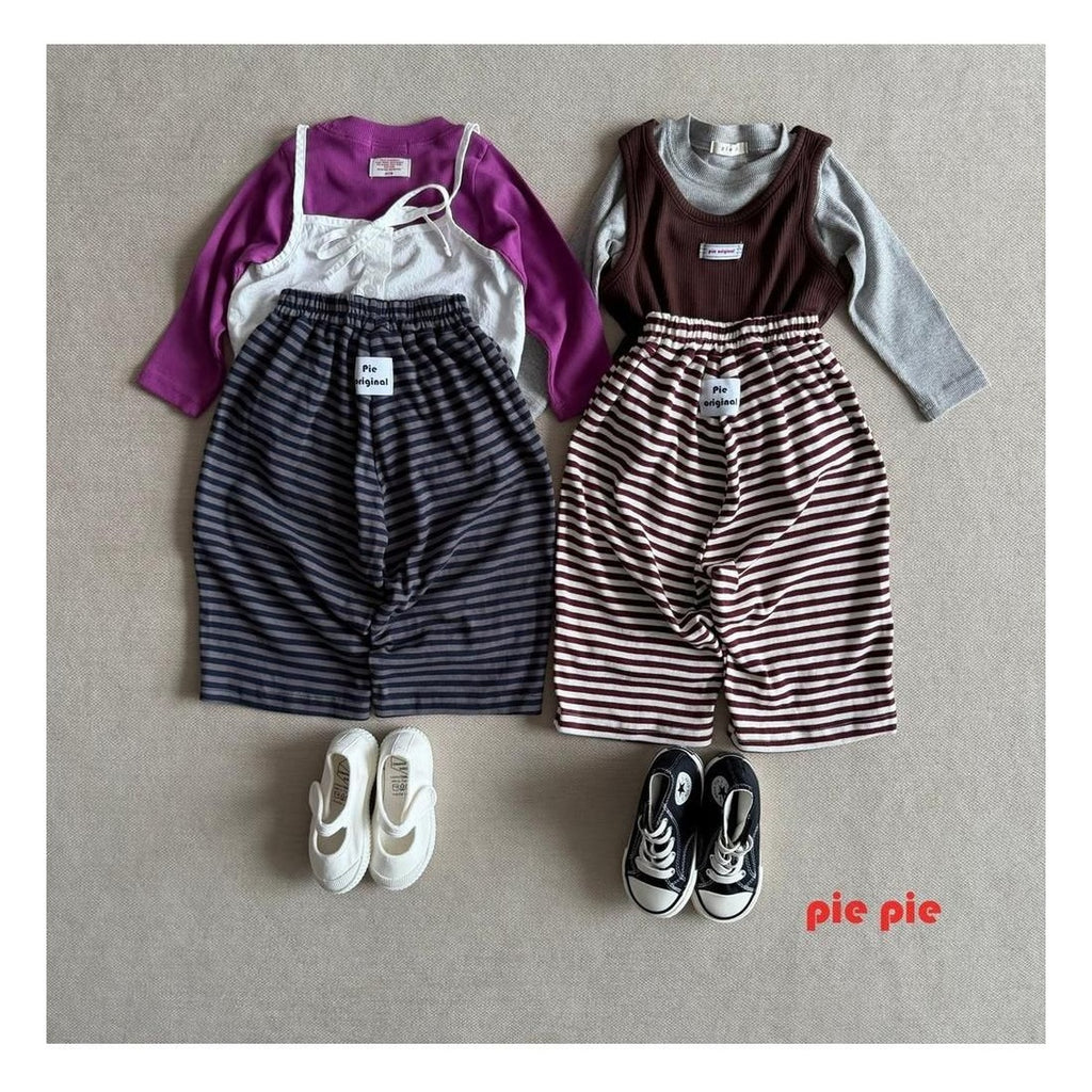 PIE ボーダーパンツ