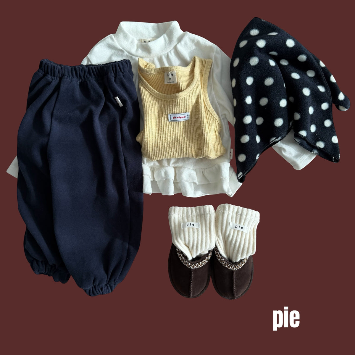PIE ピタッとレイヤードタンクトップ