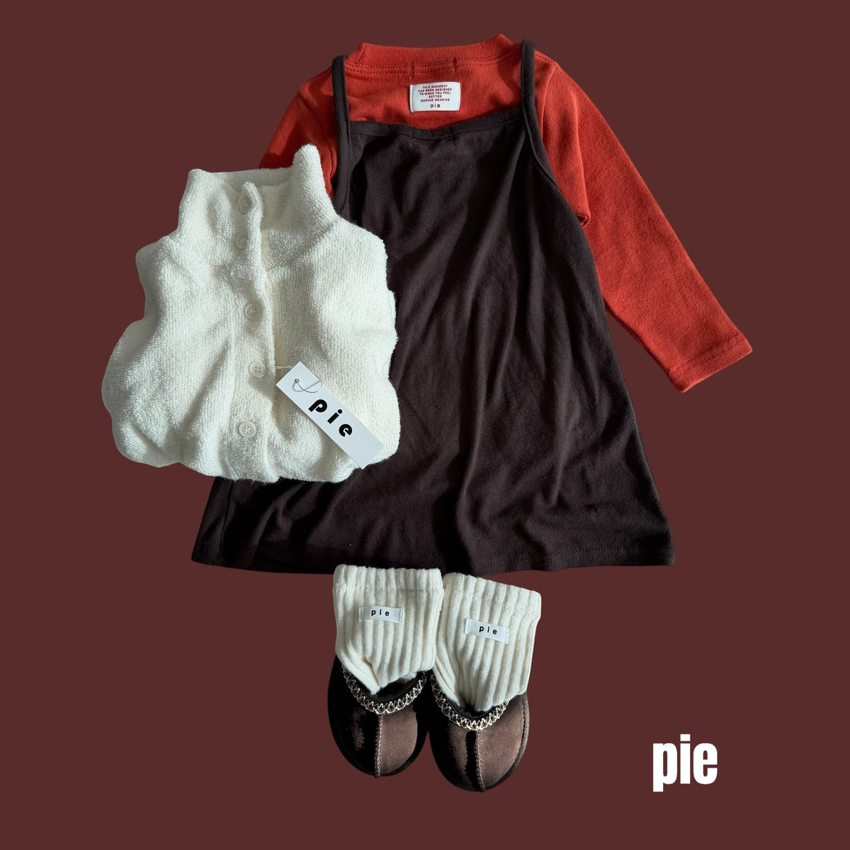 PIE ルルレイヤードワンピース
