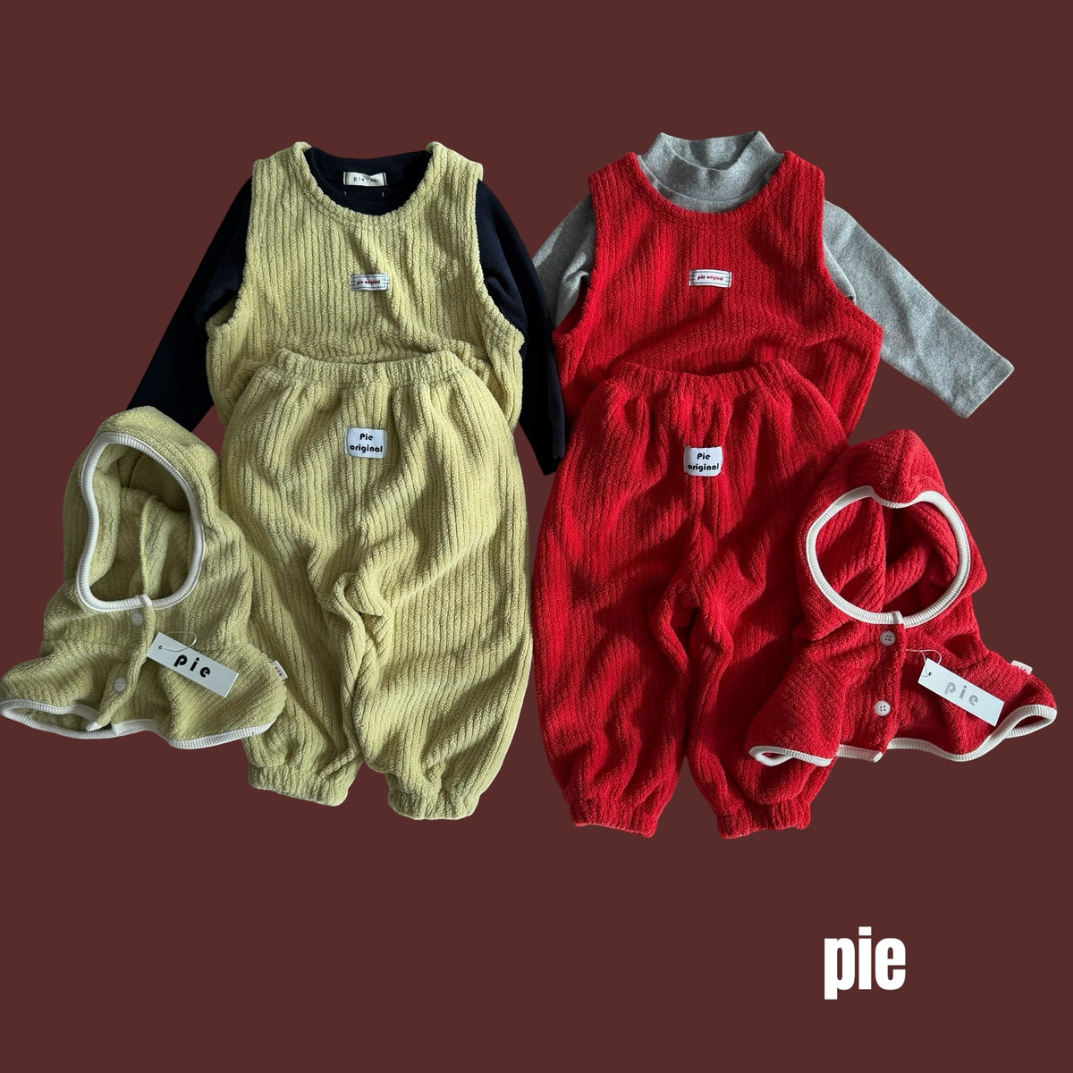 PIE ピヨンレイヤードベスト