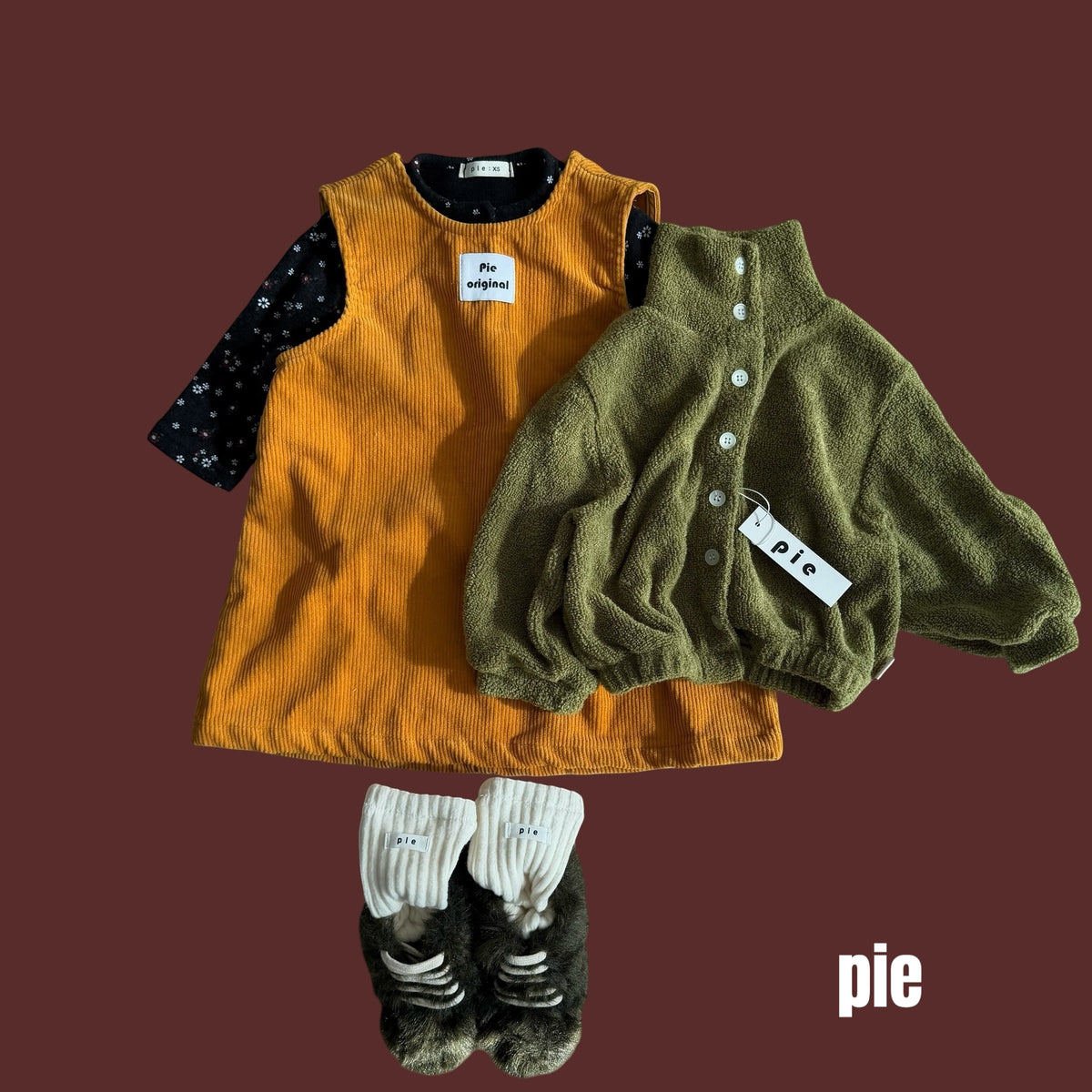 PIE アボカドカーディガン
