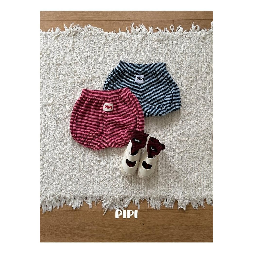 PIPI ボーダーパンプキンパンツ