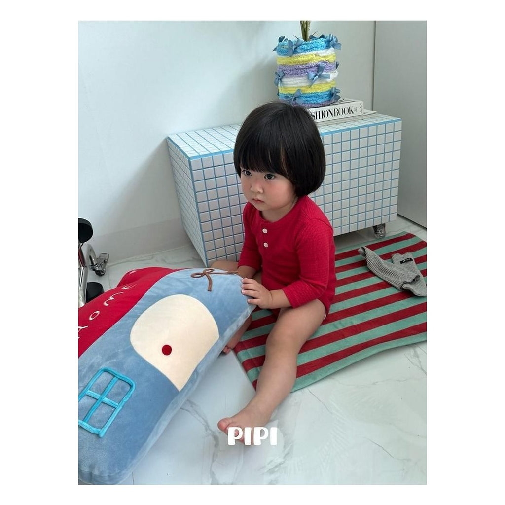 PIPI ボーダーパンプキンパンツ