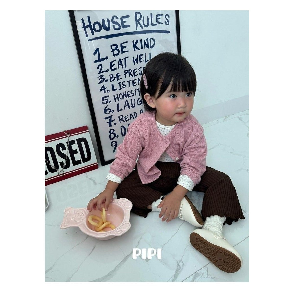 PIPI フラワーTシャツ