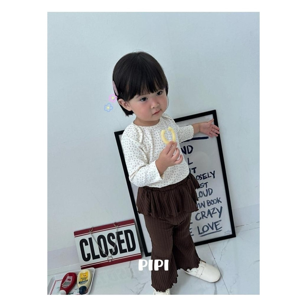 PIPI フラワーTシャツ