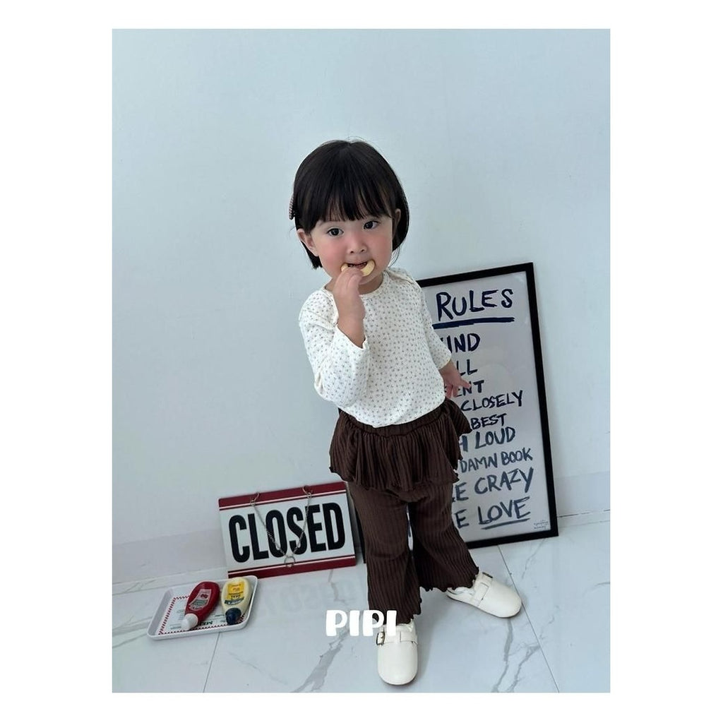 PIPI フラワーTシャツ