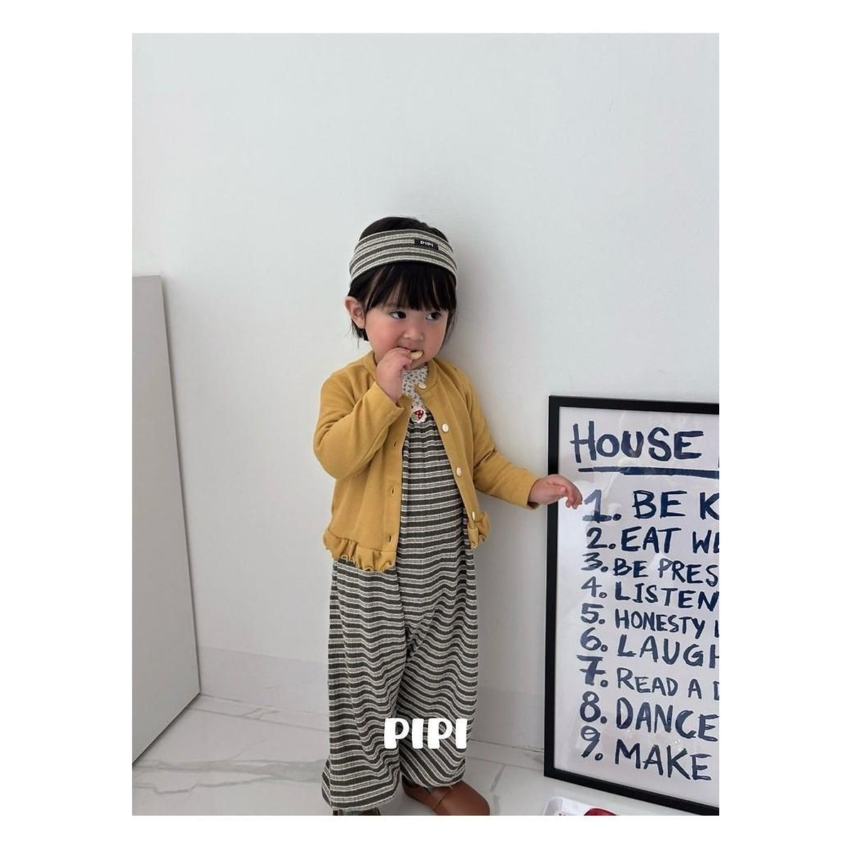 PIPI フリルカーディガン