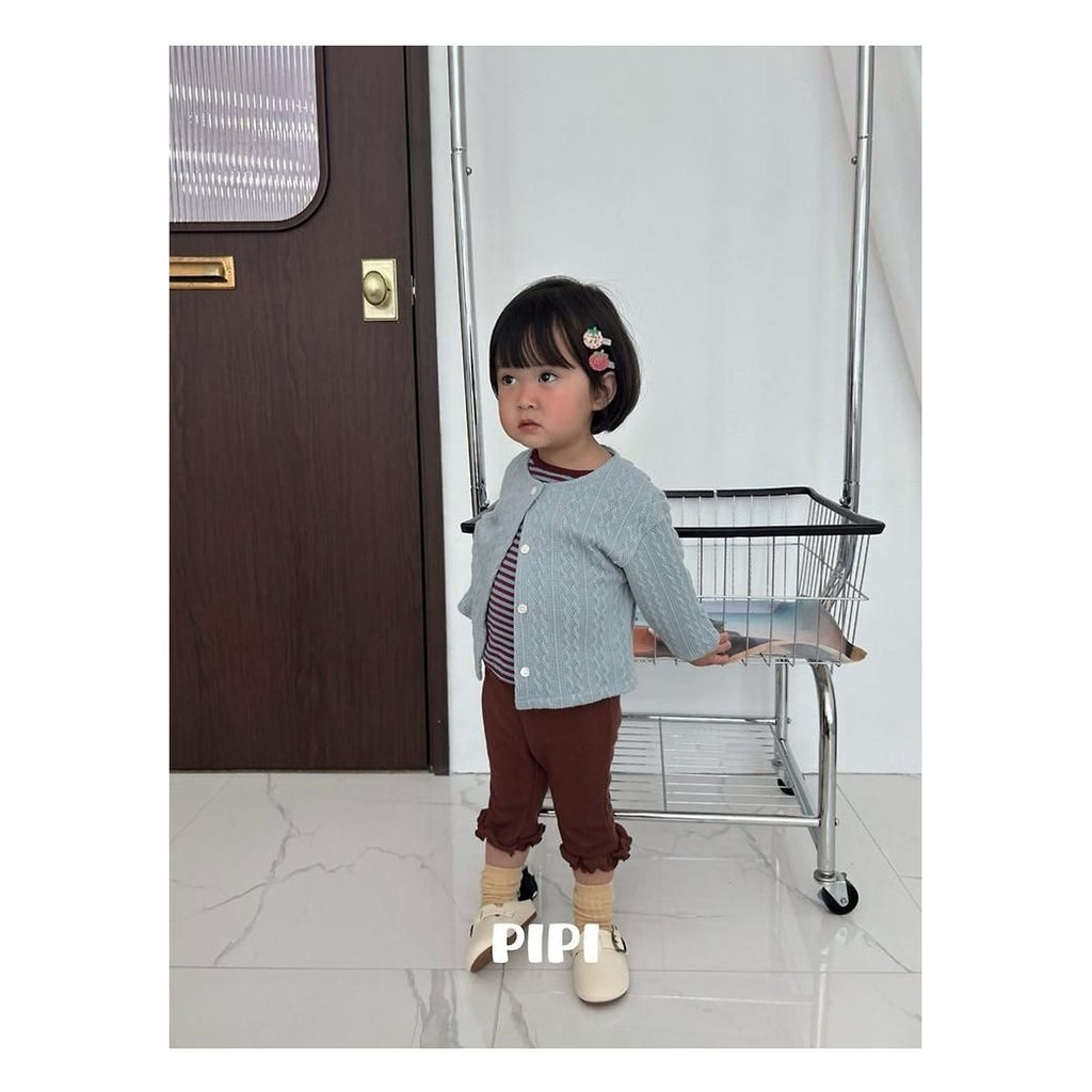 PIPI ボーダーラップTシャツ