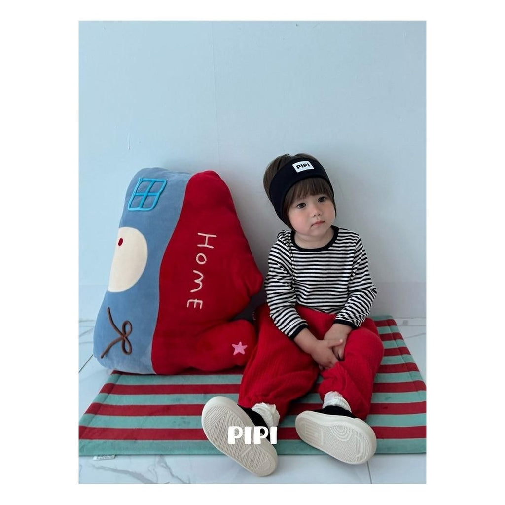 PIPI ボーダーラップTシャツ