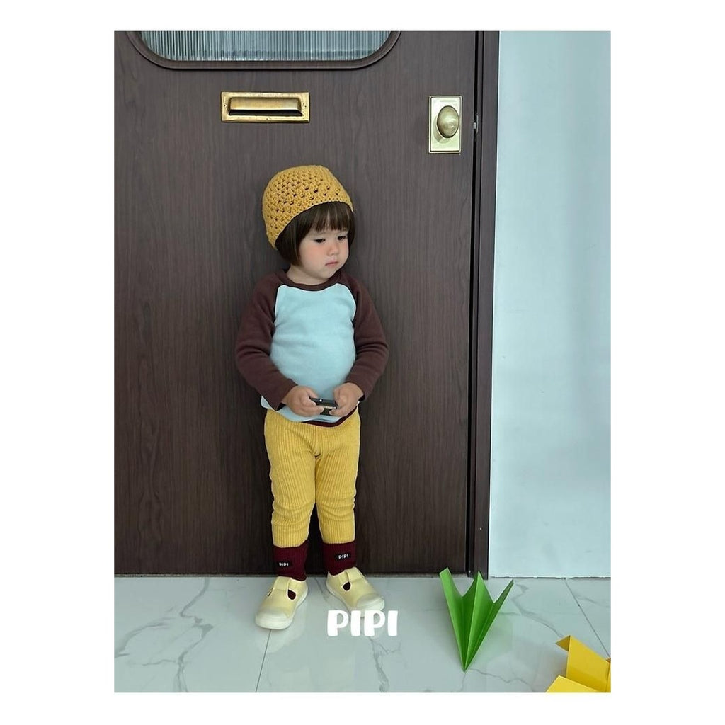 PIPI ナグラン配色Tシャツ