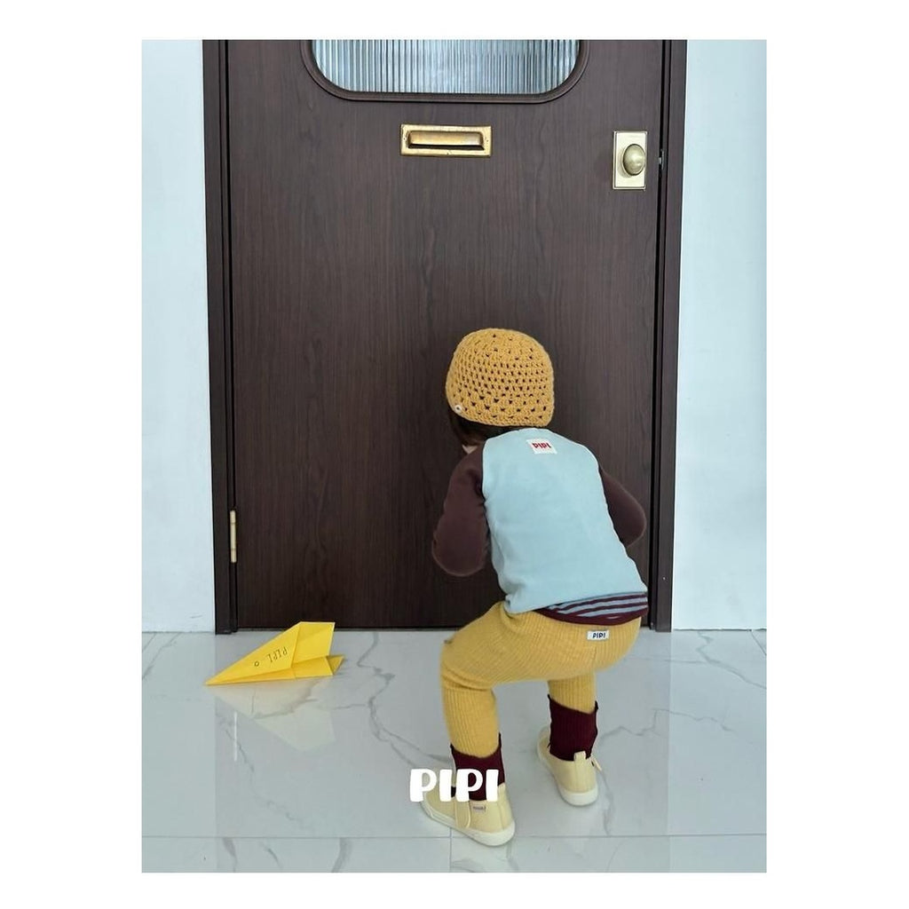 PIPI ナグラン配色Tシャツ