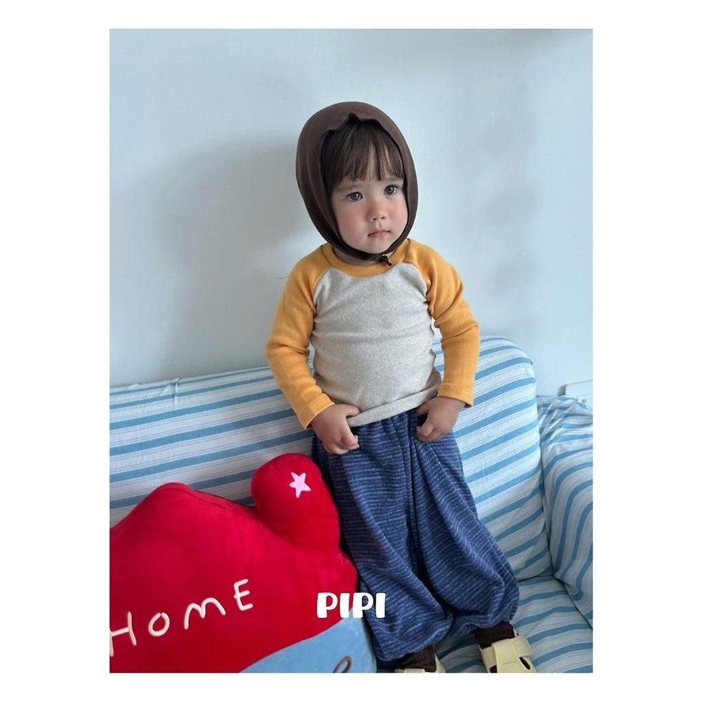 PIPI ナグラン配色Tシャツ