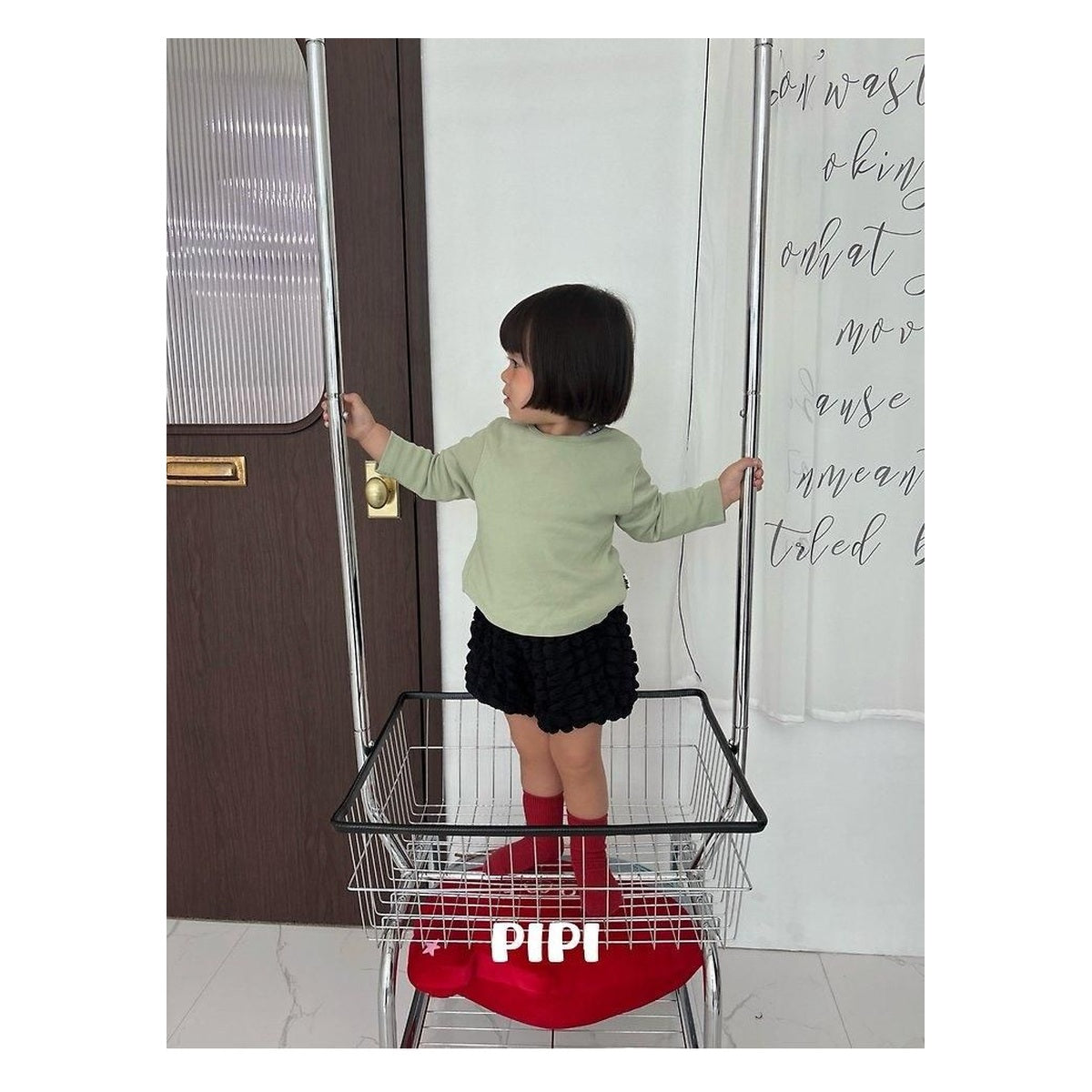 PIPI ラウンドラップTシャツ