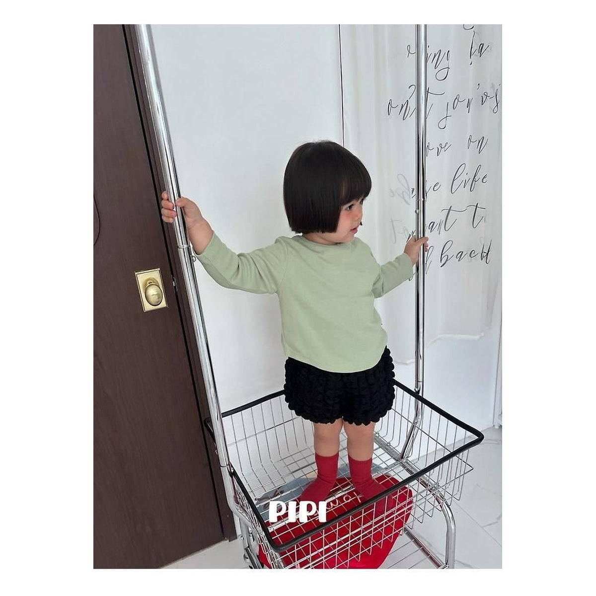 PIPI ラウンドラップTシャツ