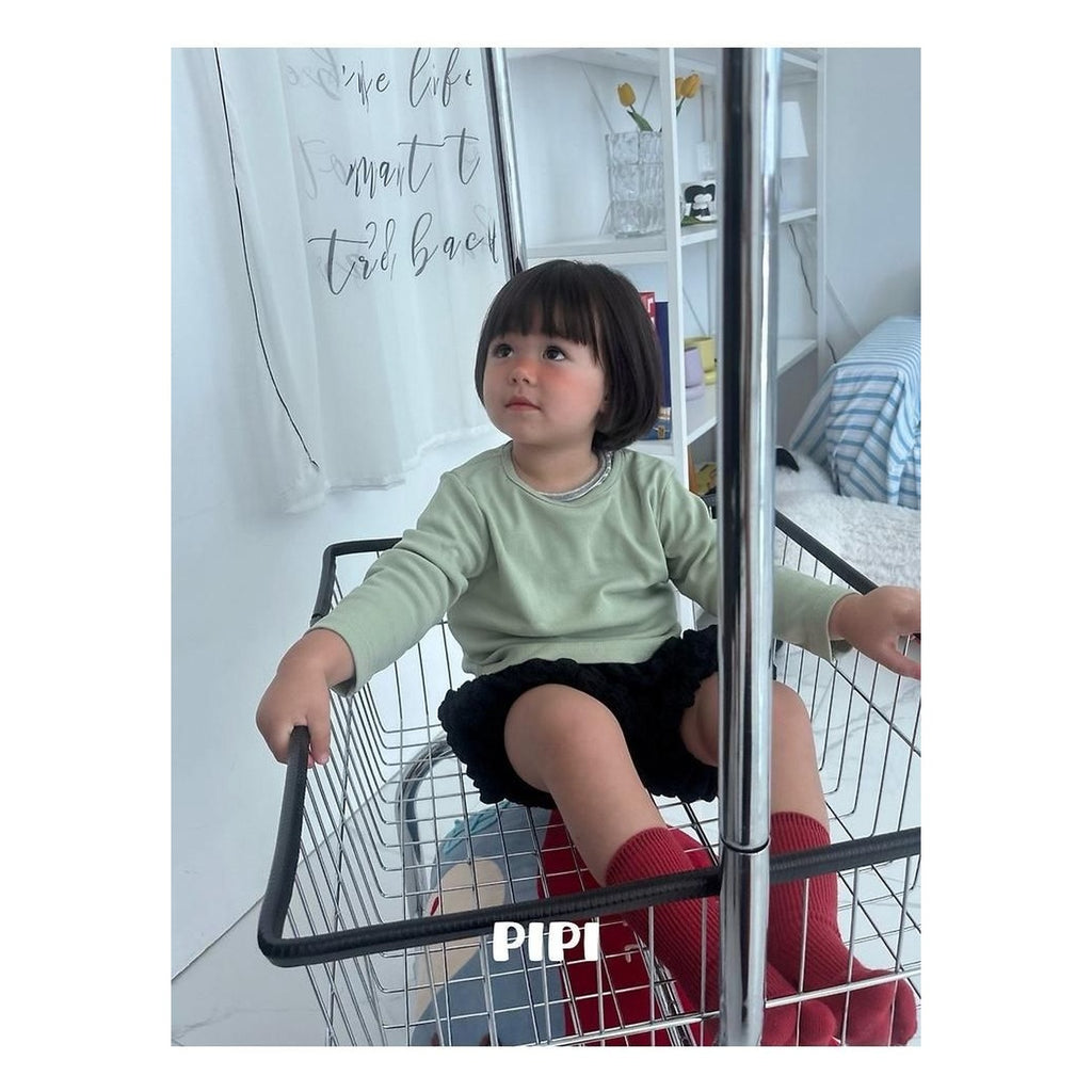 PIPI ラウンドラップTシャツ