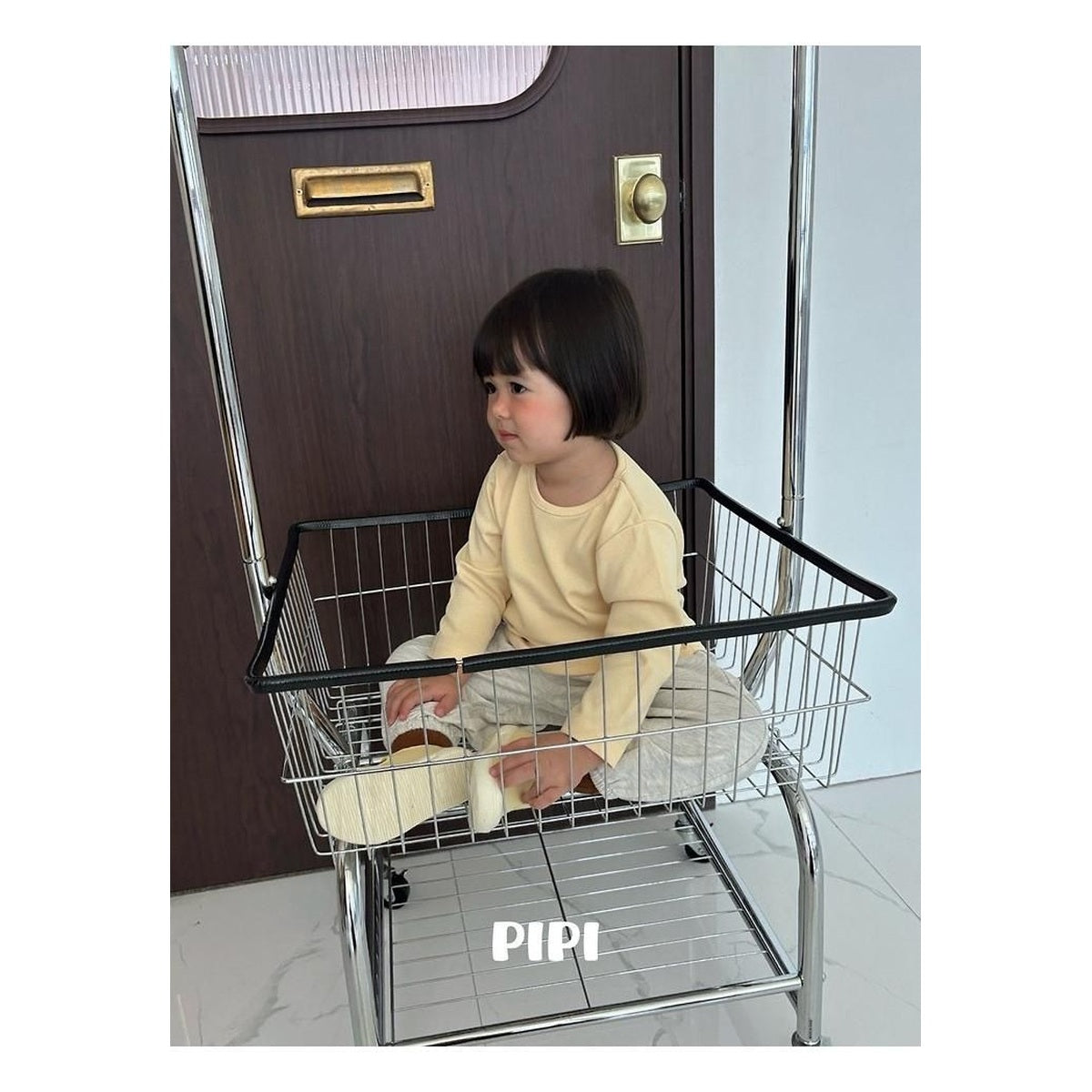 PIPI ラウンドラップTシャツ