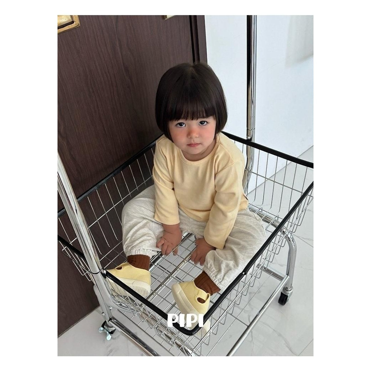 PIPI ラウンドラップTシャツ