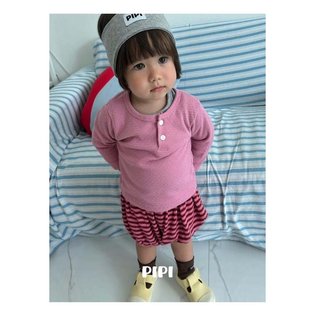 PIPI リブTシャツ