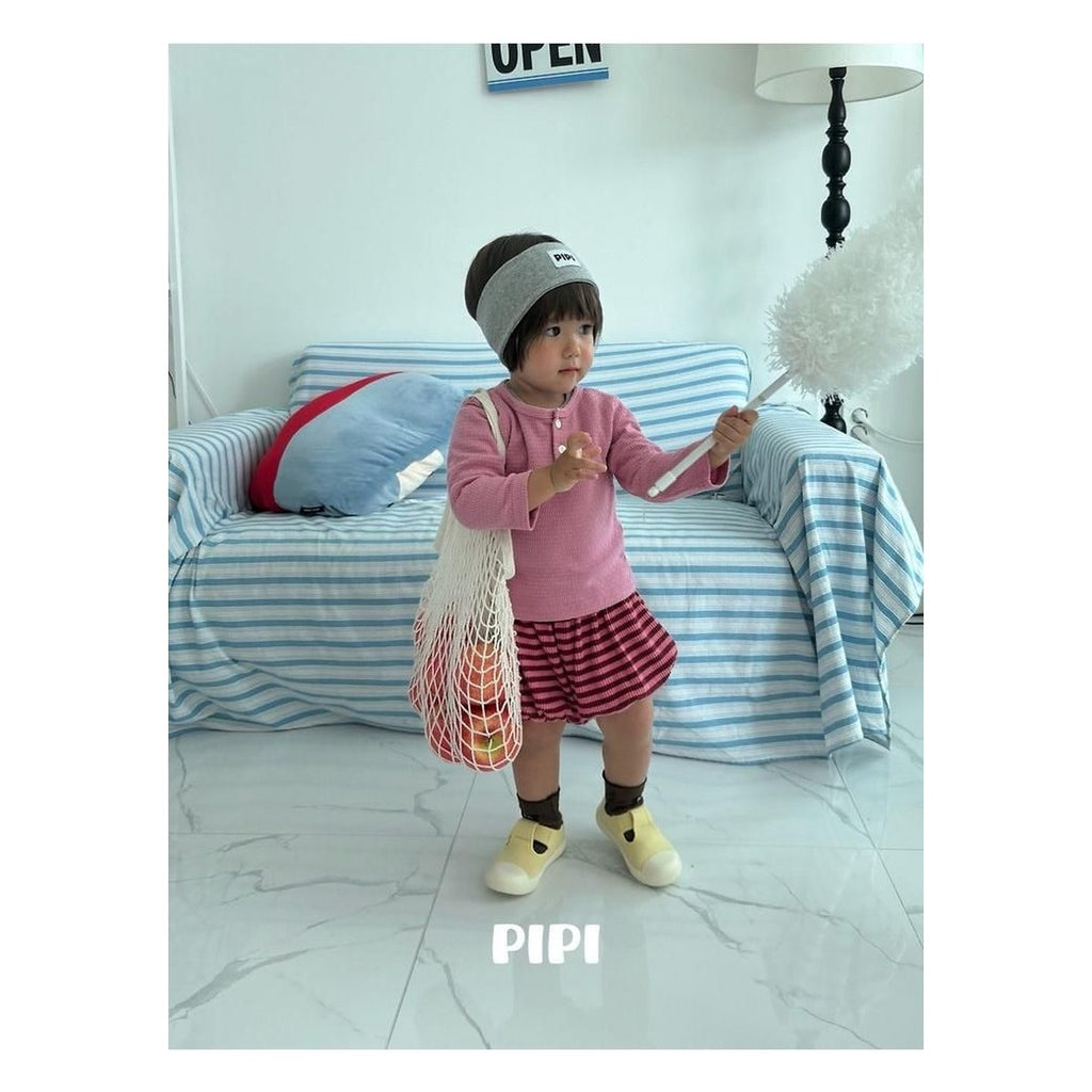 PIPI リブTシャツ